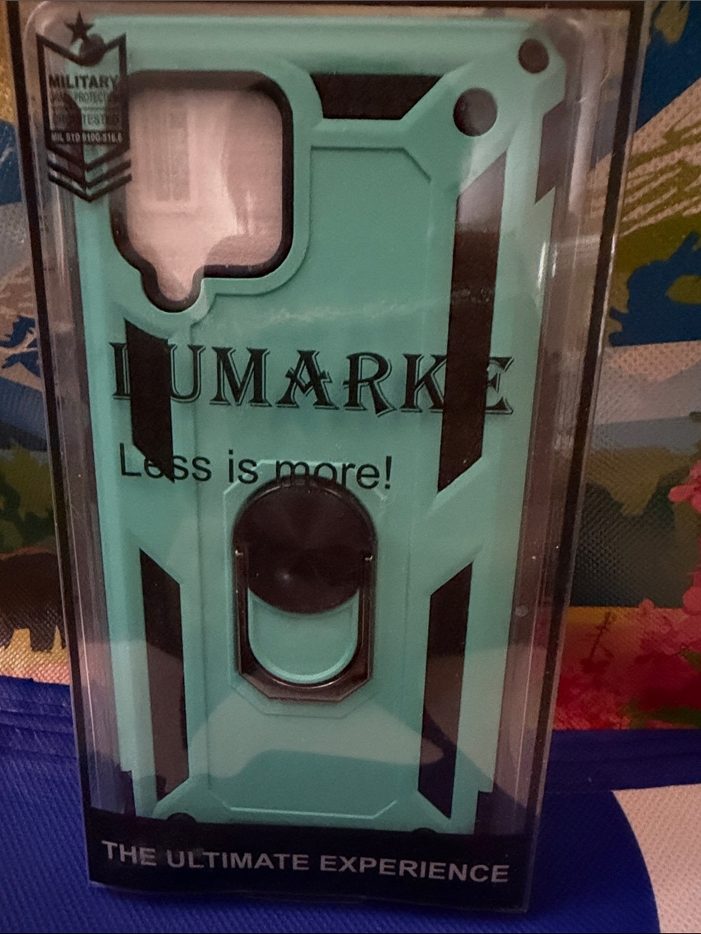Mint Green Rugged Phone Case with Kickstand